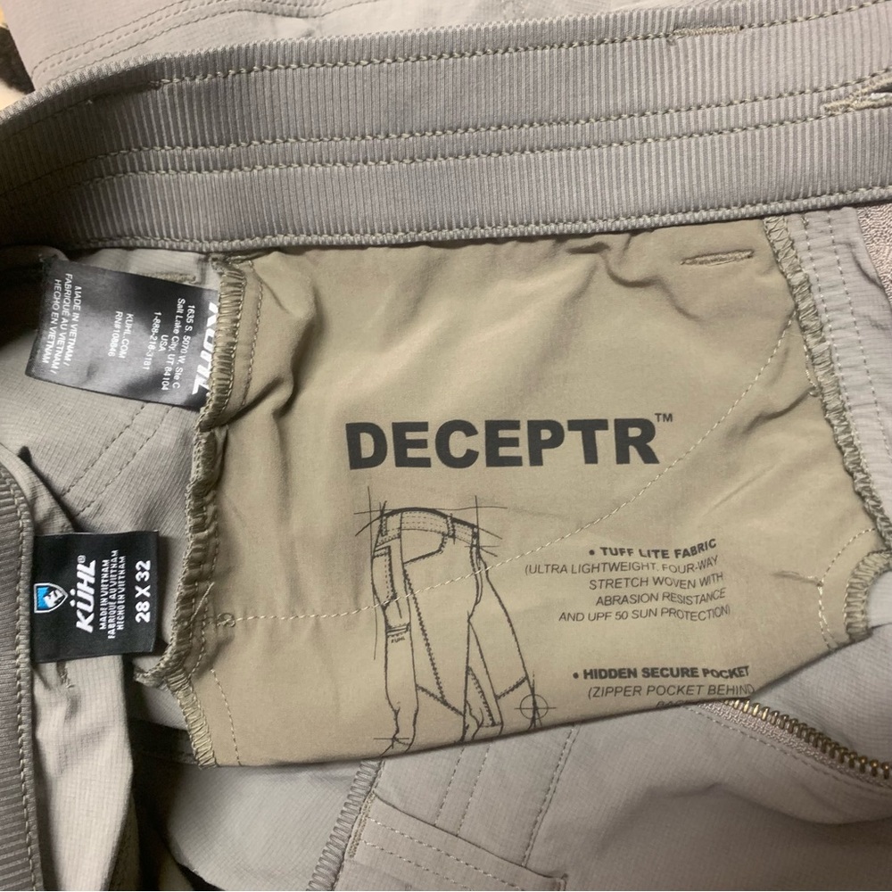 KUHL deceptr pants 28 x32 - Picture 7 of 7